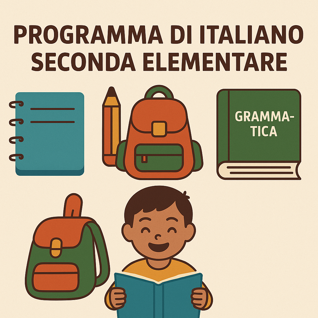 Programma di Italiano Seconda Elementare Programma di Italiano Seconda Elementare