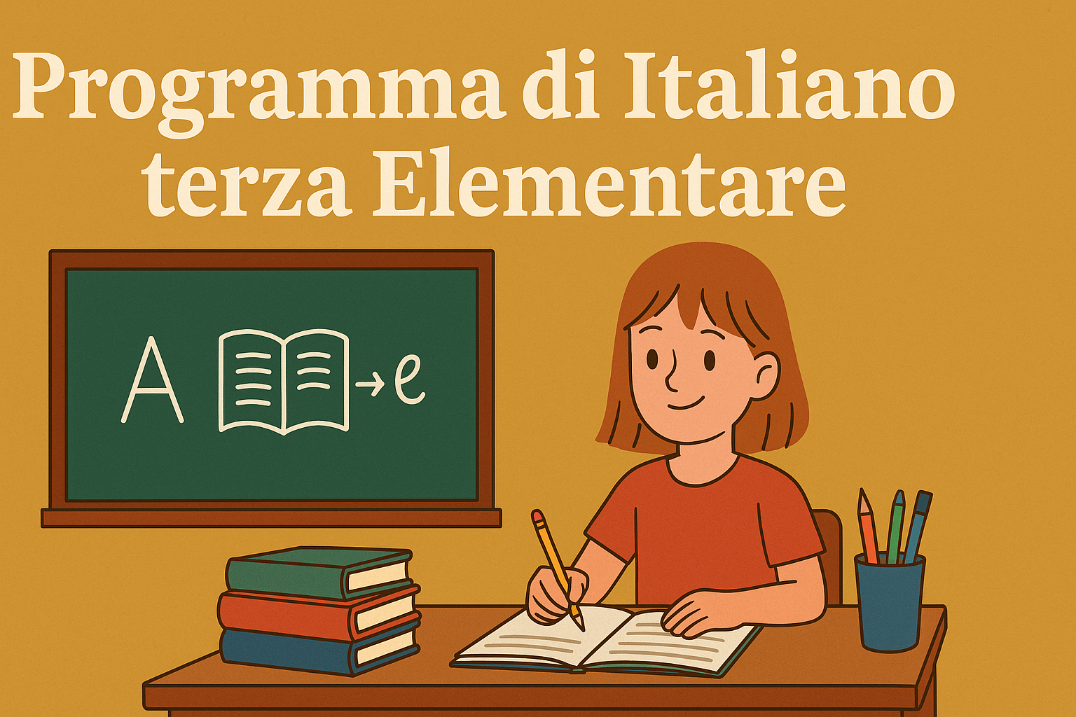 Programma di Italiano terza Elementare